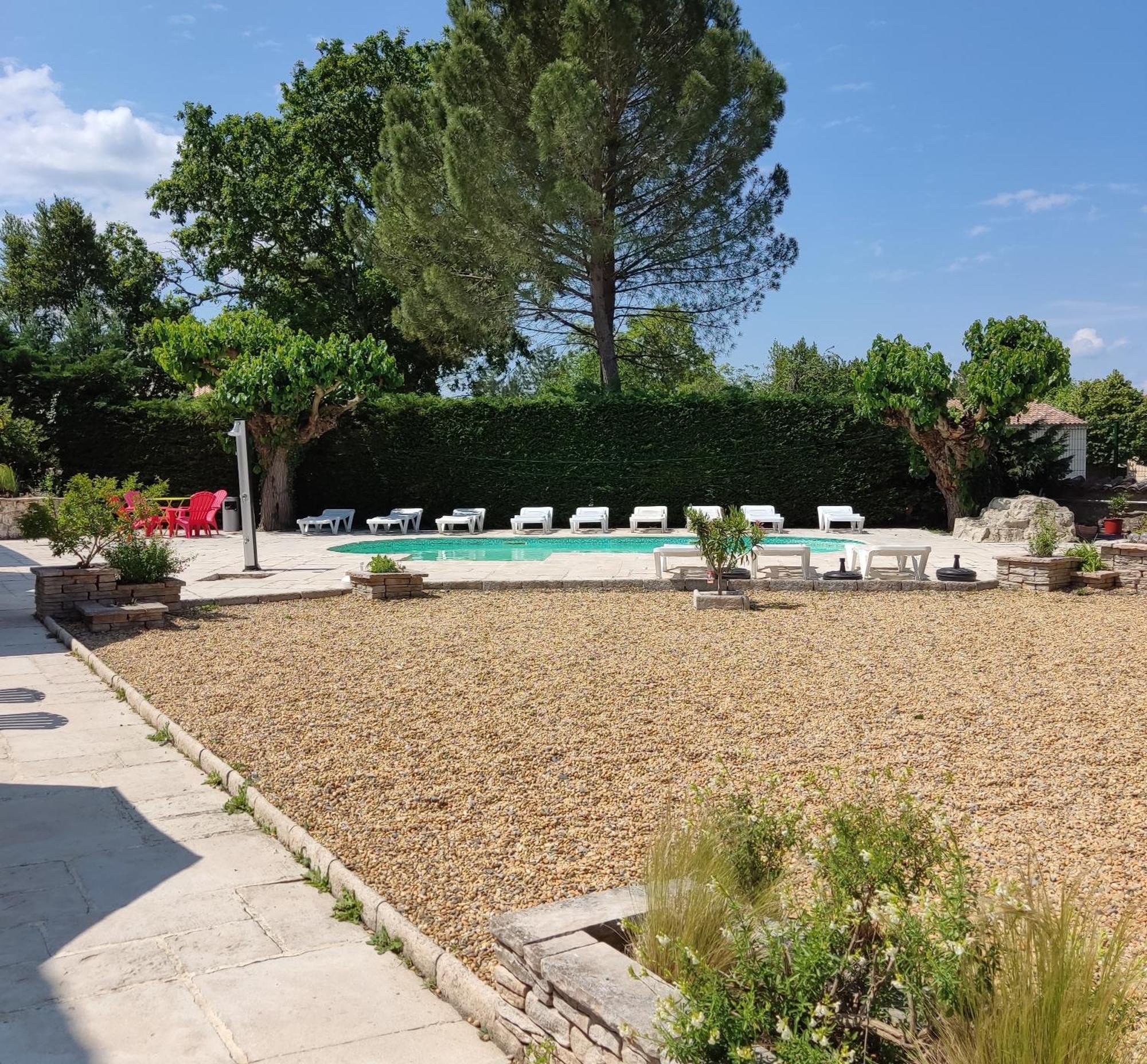Ardeche Les Cigales, Studio Murier Piscine Partagee Grospierres Dış mekan fotoğraf